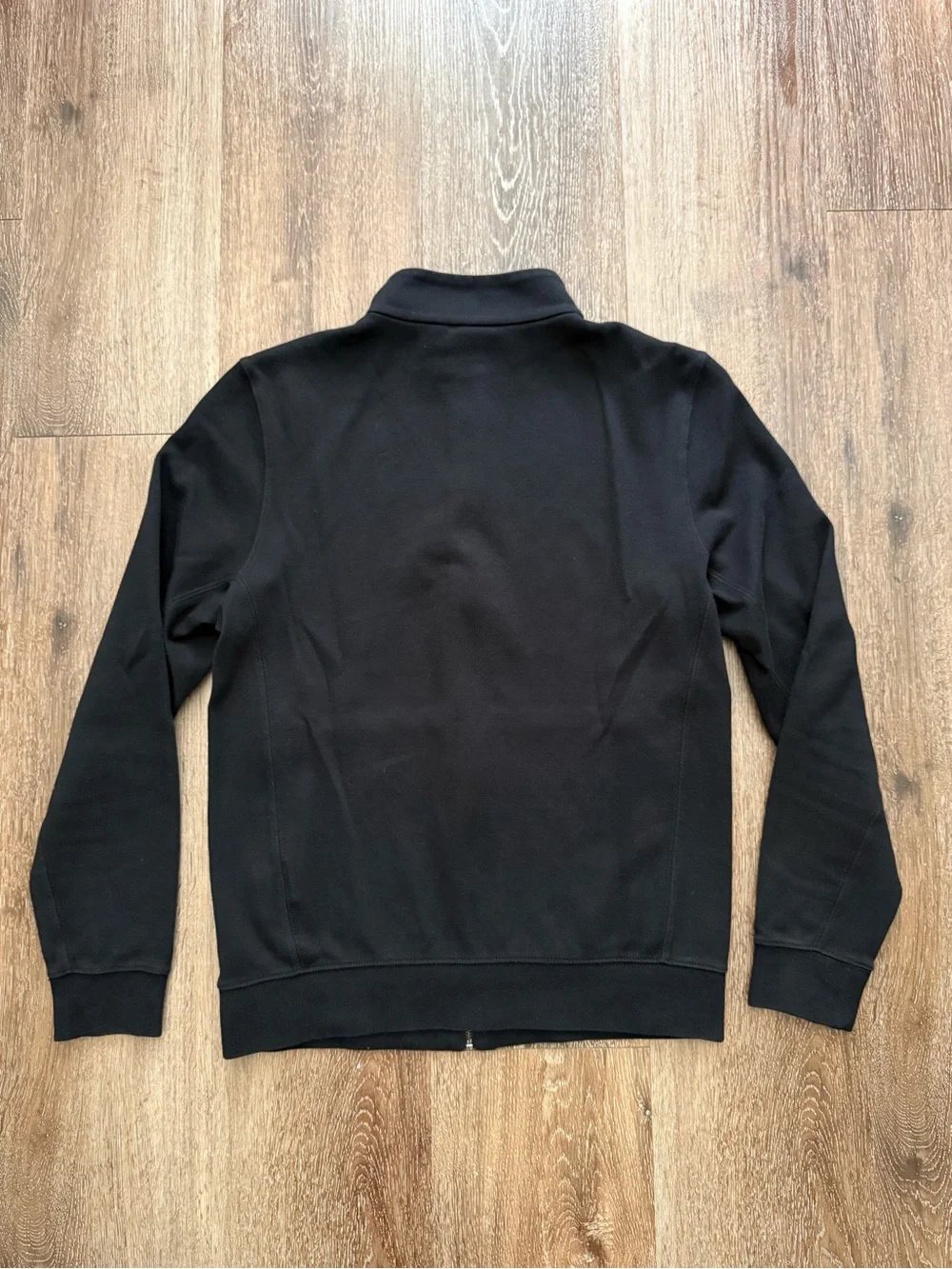 Hugo Boss Men’s Black Zip-Up Cardigan Jacket